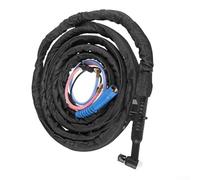 4M WP18 TIG Argon Antorcha de soldadura Set 350A refrigerado por agua con kit de conector de tuerca para soldadores profesionales Equipo de soldadura TIG