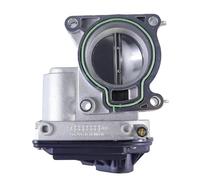 4M5G9F991FA Compatible con Ford Focus II C-MAX Compatible con Fiesta V ST150 1.8 2.0L 2004-2016 55 mm 4M5G9F991ED 1537636 Cuerpo de mariposa motor Cuerpo de mariposa