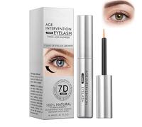 4ML Serum Crecimiento Pestañas,Potenciador de Pestañas con Ingredientes Naturales,Sérum Crece Pestaña para unas pestañas y cejas más gruesas y voluminosas,Hombres y Mujeres Adecuados