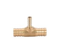 4mm, 5mm, 6mm, 8mm, 10mm, 12mm, 14mm, 16mm, tipo T, espiga reductora for manguera, tubo de púas de latón, adaptador de conector reductor(8-4-8mm OD,1PCS)
