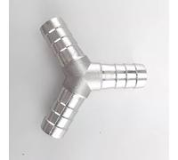 4mm 6mm 8mm 10mm 12mm 13mm 14mm 15mm 16mm 19mm Hose Barb Pagoda Tail Tee Y Elbow Cross 3 4 Way 304 Stainless Steel Pipe Fitting RUAJOGYNVM(2,19mm)