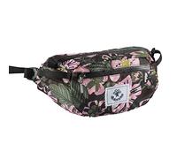 4Monster Riñonera plegable con correa ajustable, bolsa portátil súper ligera, resistente al agua, riñonera para hombres y mujeres, al aire libre, senderismo, correr, viajes, camping, flor rosa, 2 L