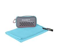4Monster - Toalla de microfibra ligera, suave, superabsorbente y de secado rápido, ideal para ir al gimnasio, de viaje, de acampada, a la piscina, a la playa o a hacer yoga