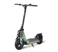 4MOVE Scooter eléctrico de 500 W, motor de 10 pulgadas, con modos de velocidad ajustables de 25 km/h, patinete urbano plegable, para adultos, batería de 48 V 13 Ah