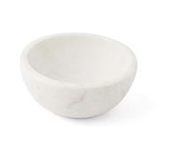 4oz White Marble Dip Bowl