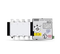 4P 100A ATS PC Class Automatic Transfer Switch Electrical Selector Switches AC 400V Auto or Manual 2 input 1 output CZMDKEXM