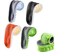 4Pairs 4D Constant Temperature Comfort Starter U-Shape Insoles, Memory Foam Insoles, Sweat-Absorbing, High-Elastic, Shock-Absorbing Insoles (41-42,01)