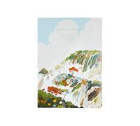 4PC-A5 Wild car line in The Wind This Creative and Beautiful Horizontal Notebook -B5 Style II