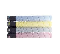 4pc Conjunto TN221 TN227 TN287 TN7528 Cartucho de tóner Compatible con Suministros de copiadores CMY400G BK500G Tóner PODENTE