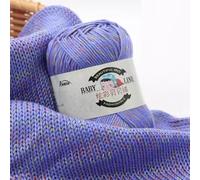 4pc Deslumbrante Bebebe Capa Lana De Lana Proteína De Seda Tejido De Punto Medio Grueso,A06