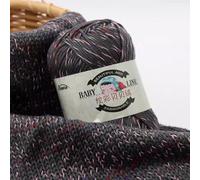 4pc Deslumbrante Bebebe Capa Lana De Lana Proteína De Seda Tejido De Punto Medio Grueso,A06