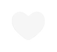 4pc Heart Mirror Wall Stickers Self Adhesive Decors Removable DIY For Bedroom For Living Room Bathroom