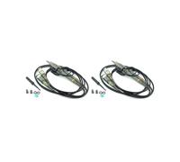 4Pc P6100 BNC Kit de Sonda de Osciloscopio 100MHz 1X 10X Analizador de Alcance de Alta Precisión Sondas de Pinza de Cocodrilo Cables de Prueba