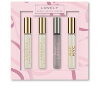 4pc Rollerball Set, Lovely EDP x 2 + Born Lovely + NYC 10ml