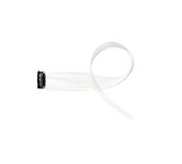 4pc Synthetic Clip-On Hair Extension 20Inch 11Colors Glowing One Piece Shines Fluorescent Fake Hairpiece For Women(YG06)