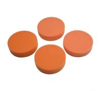 4pcs 10.2 cm 100mm Pulido Pulido Para Almohadillas de Esponja Plana Depilación Para Almohadillas para Uso en Superficies Lacadas con Pulidores Neumáticos o Eléctricos