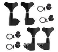 4pcs 2R + 2L para guitarra Tuning PEG Machine Heads Sintonizador para bajo de 4 cuerdas Guitarra