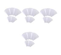 4pcs 5 tiras de cera de papel encerado para Uñas Limpiador facial Herramienta de uñas Tiras de depilación Depilación Papel Depilación Depilación Tiras de cera Tela no tejida Manicura