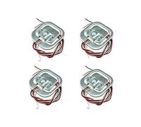 4pcs 50kg Sensores de peso carga escala humana + Hx711 ad Módulo corporal sensor sensores Herientas medición(Sensor)