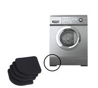 4pcs Almohadillas Antivibración, Estera Antivibración para Lavadoras, Antideslizante para Lavadora