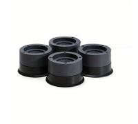 4pcs Almohadillas Antivibración para Lavadoras y Secadoras - Base Antideslizante, Absorbente de Impactos y Reductora de Ruido