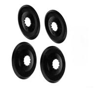 4Pcs Bike Spoke Disc Protector 135mm Plastic Guard | Protects rear wheel spokes, fits 135mm outer diameter, prevents debris entanglement, 4-piece set included