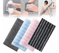 4Pcs Blissal Exfoliating Shower Towel, Blissal Exfoliating Towel, Blissal Scrub Cloth, Back Exfoliator Towel, Exfoliating Bathing Towel, Blissal Towel for Men and Women (4Pcs-A)