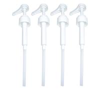 4pcs Bomba dosificadora de 5 cc para 1,6 l jarabe Bebida Bomba dosificadora, dispensador reutilizable, bomba dispensador Set