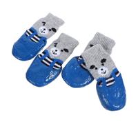 4Pcs Calcetines Para Perro Anti-Deslizantes Protectores Patas