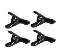 4pcs Carpintería a Clip Heavy Duty Antideslizante Metal Boca Ancha Abrazaderas de Resorte para Fondos de Fotografía
