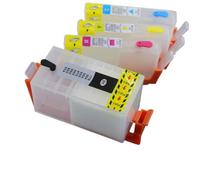 4pcs Cartuchos de Tinta Recargables compatibles con 902 904 903XL para OfficeJet Pro 6960 6970 6950 6956 6951 6954 6958(North America 902)