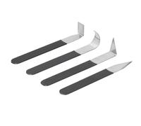 4PCS Clay Carving Knife, Pottery Trimming Tools Pottery Clay Sculpture Carving Tools for Engraving Shaping Styling and Sculpture