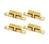4pcs cobre pulido puerta del gabinete hebilla del grano con diseño compacto que mejora el atractivo estético de las unidades de muebles para el hogar (XJL-50)