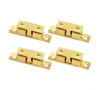 4pcs cobre pulido puerta del gabinete hebilla del grano con diseño compacto que mejora el atractivo estético de las unidades de muebles para el hogar (XJL-40)