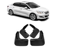 4PCS Coche Faldillas antibarro para Citroen C4 C4L 2013-2017 Salpicaduras Guardabarros Delantero protección con Tornillo Styling Accesorios