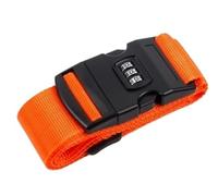 4Pcs Combination Lock Luggage Strap Adjustable Baggage Belts Safety Travel Suitcase Carry On Straps Accessories para Equipaje(Color1)
