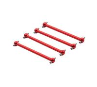 4pcs Compatible con A979 Actualización F R Metal Dogbone A959 07 para A949 A959 A969 K929 Himoto E18 Spino 1 18 RC Partes de automóvil Reemplazo Universal de Accesorios(Red)
