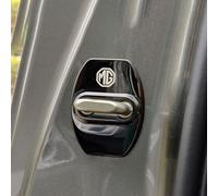 4PCS Cubierta Cerradura Puerta Coche, para MG ZS Accesorios protección Repuesto Coche Dispositivo antirrobo Acero Inoxidable,D/Black