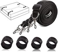 4PCS Diversión en la cama Pesas para yoga Regalos de carnaval y luna de miel Accesorios para bolsas de deporte Pulseras de ropa Šêssô Ạdulte Tobillera de gimnasia