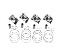 4pcs EA888 2 0T Kit de Anillo de pistón y pistón de pistón +0 5 83 mm Compatible con 2 0TSI TFSI DOHC Vehículos se Adapta a Select y Modelos Que Incluyen A3