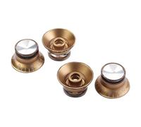 4pcs Efecto Guitarra Eléctrica Volúmenes Control Tono Perillas