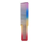 4pcs Electroplated Hair Cutting Comb, Barber Styling Comb, Hairdressing Comb for All Hair Types