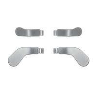 4Pcs Elite Controller Paddles for Xbox One Elite Series 2 Controller, Elite Controller Paddles, Elite Series 2 Paddles Replacement for Xbox One Elite/Elite Series 2/Elite 2 Core Controller (Silver)