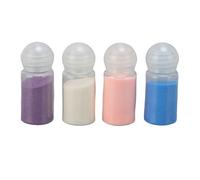 4Pcs Embossing Powder Set 4 Transparent Colors Embossing Powder for Scrapbooks Rubber Stamps and Paper Crafts