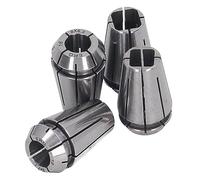 4pcs ERG16 Collet Chuck, material de acero de primavera para fresado aburrido, de trabajo fino, amplias aplicaciones en centros de mecanizado