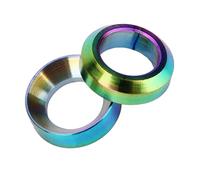 4pcs Espaciador Bicicleta Montaña Separador Arandela Tornillo de Freno M6 Cóncavo Convexo Equilibrador para Bicicletas ( Color : Vistoso )