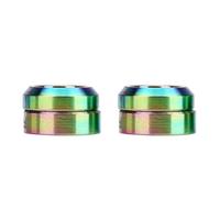 4pcs Espaciador Bicicleta Montaña Separador Arandela Tornillo de Freno M6 Cóncavo Convexo Equilibrador para Bicicletas ( Color : Vistoso )