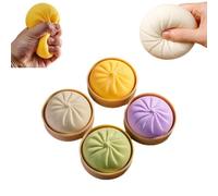 4PCS Giant Dumpling Squishy 2026 Nuevo Dumpling Squishy Gigante, Herramienta Calmante Sensorial Divertida Gigante, Bolas De Masa De Masa para Apretar, Juguetes Inquietos