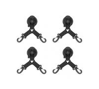 4PCS Heavy Duty Suction Cup Anchors - Multipurpose Outdoor Tent Securing Hooks with Double Heads for Camping & Gear Stability
