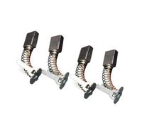 4Pcs J204 Copper Graphite Brushes with Spring - 4.7x8x11.3mm for DC Motors in Power Tools & Small Motors
